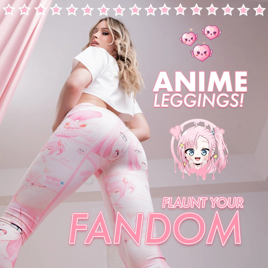 Elevate Your Cosplay Game: Lewd Fashion’s Ahegao Face Leggings for Bold Anime Enthusiasts - Lewd Fashion