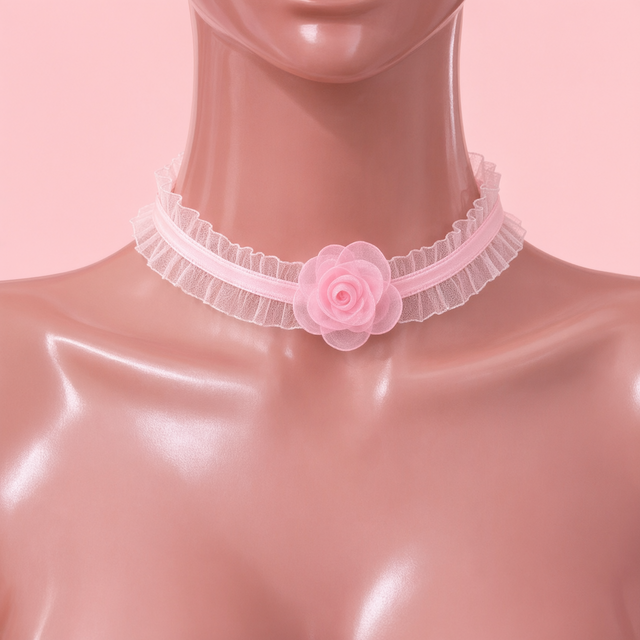 Poison Bloom Lace Choker