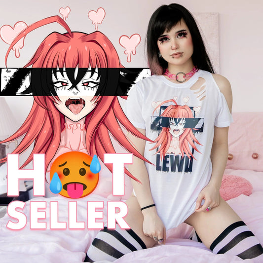 Ahegao Face Shirt - Lewd Fashion