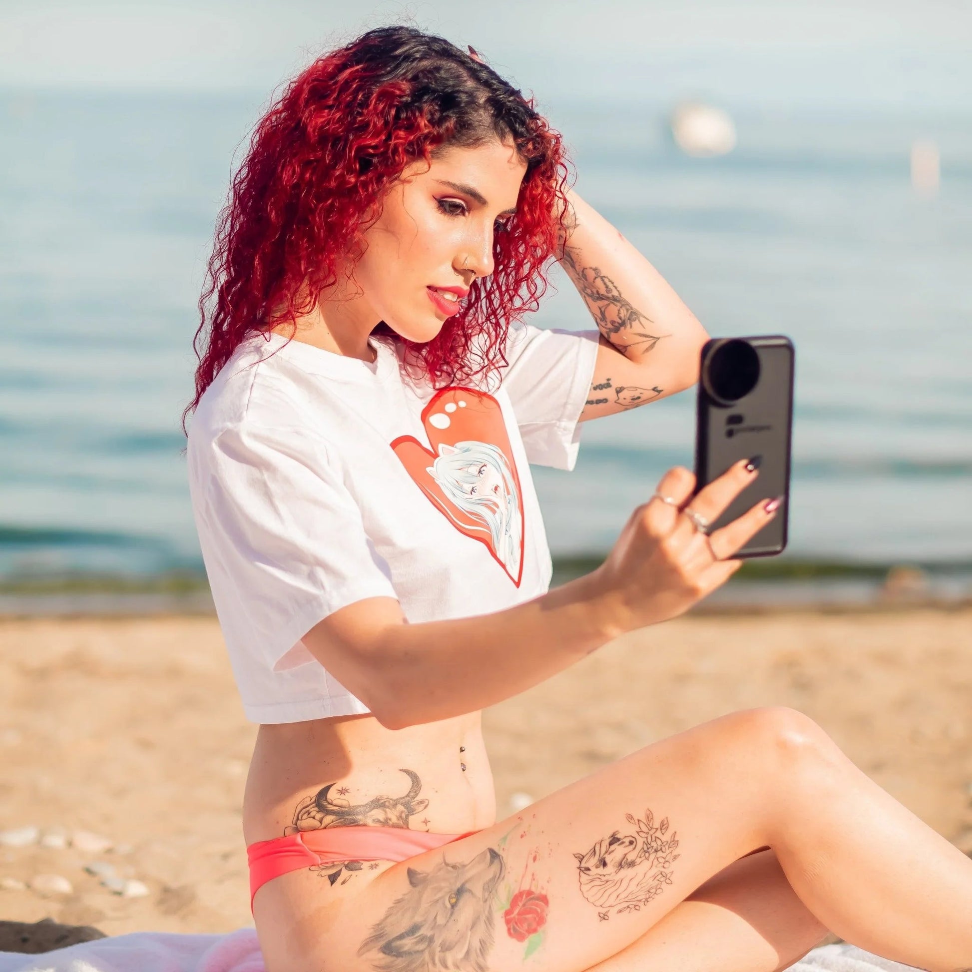 Anime Cosplay Crop Top - Lewd Fashion