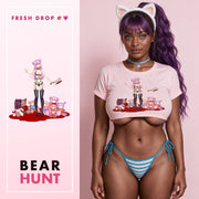 Yandere Playdate Pink Crop Top