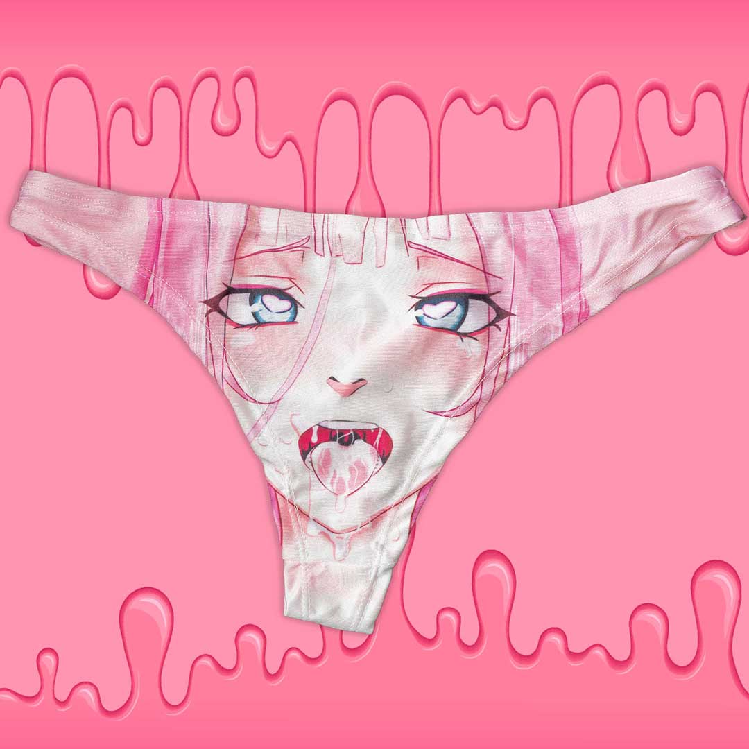 Ahegao Face Panties - Lewd Fashion