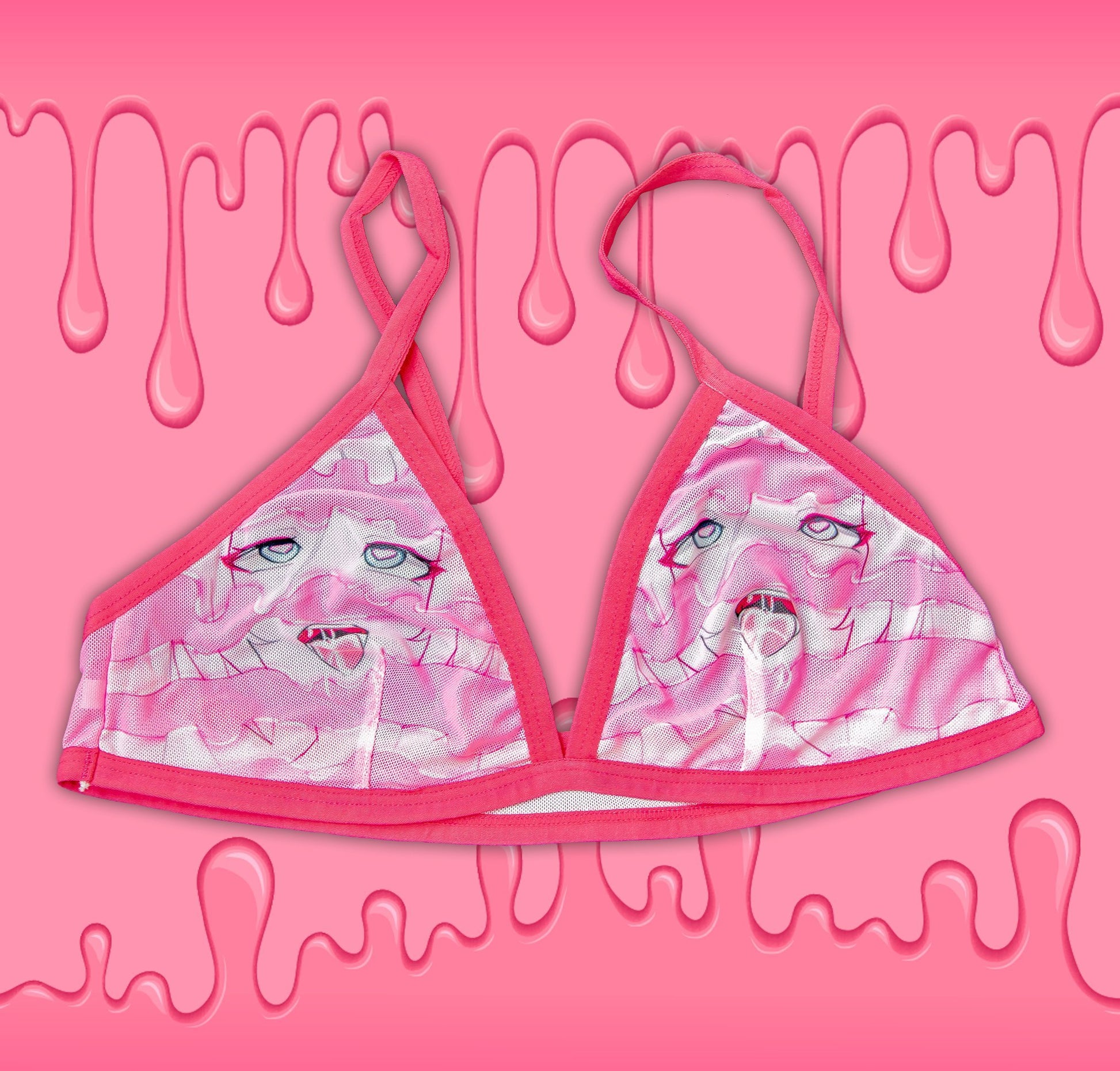 Ahegao Face Bikini by Lewd Fashion