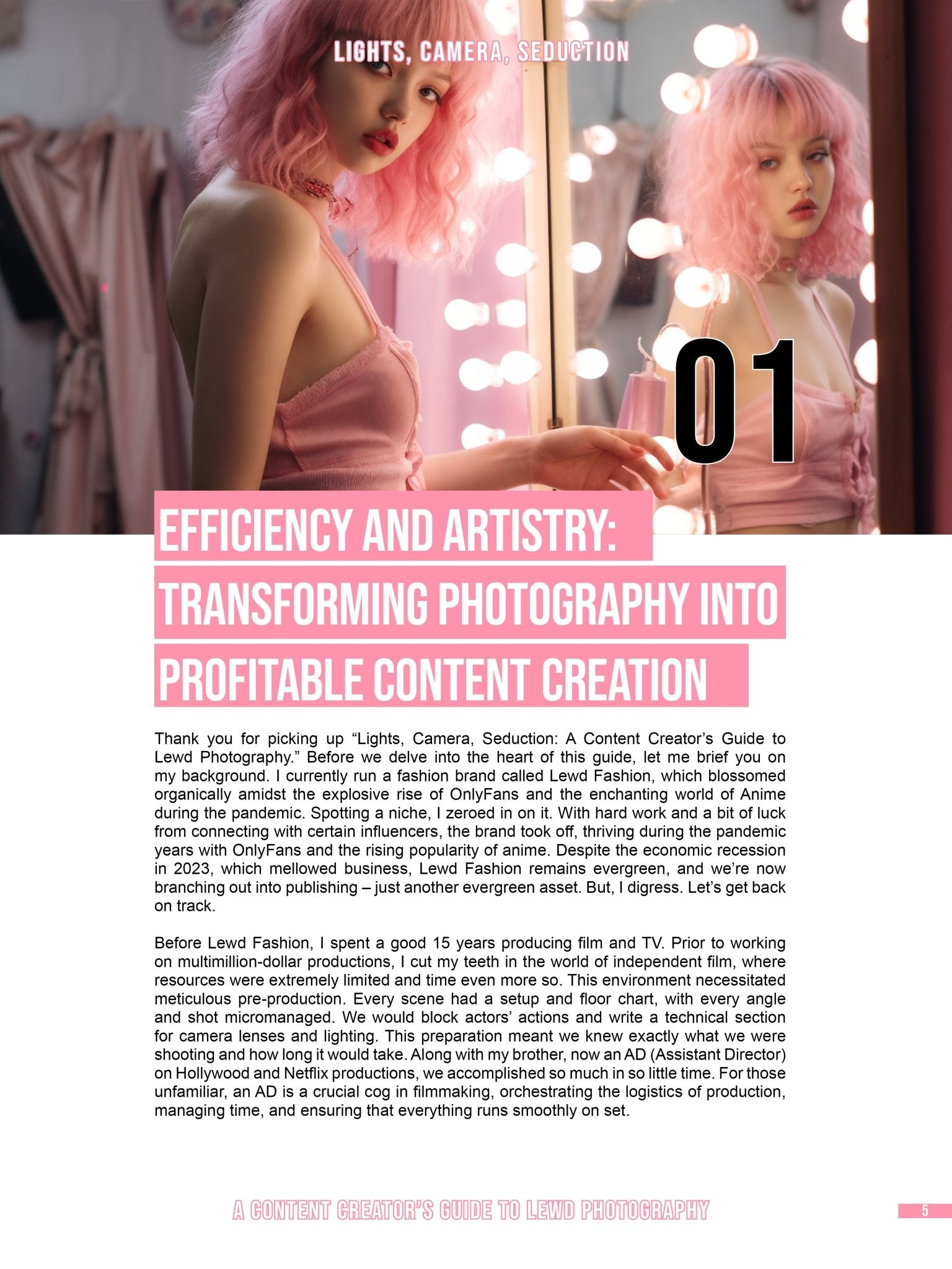 Lights, Camera, Seduction: A Content Creator's Guide to Lewd Photography - Lewd Fashion