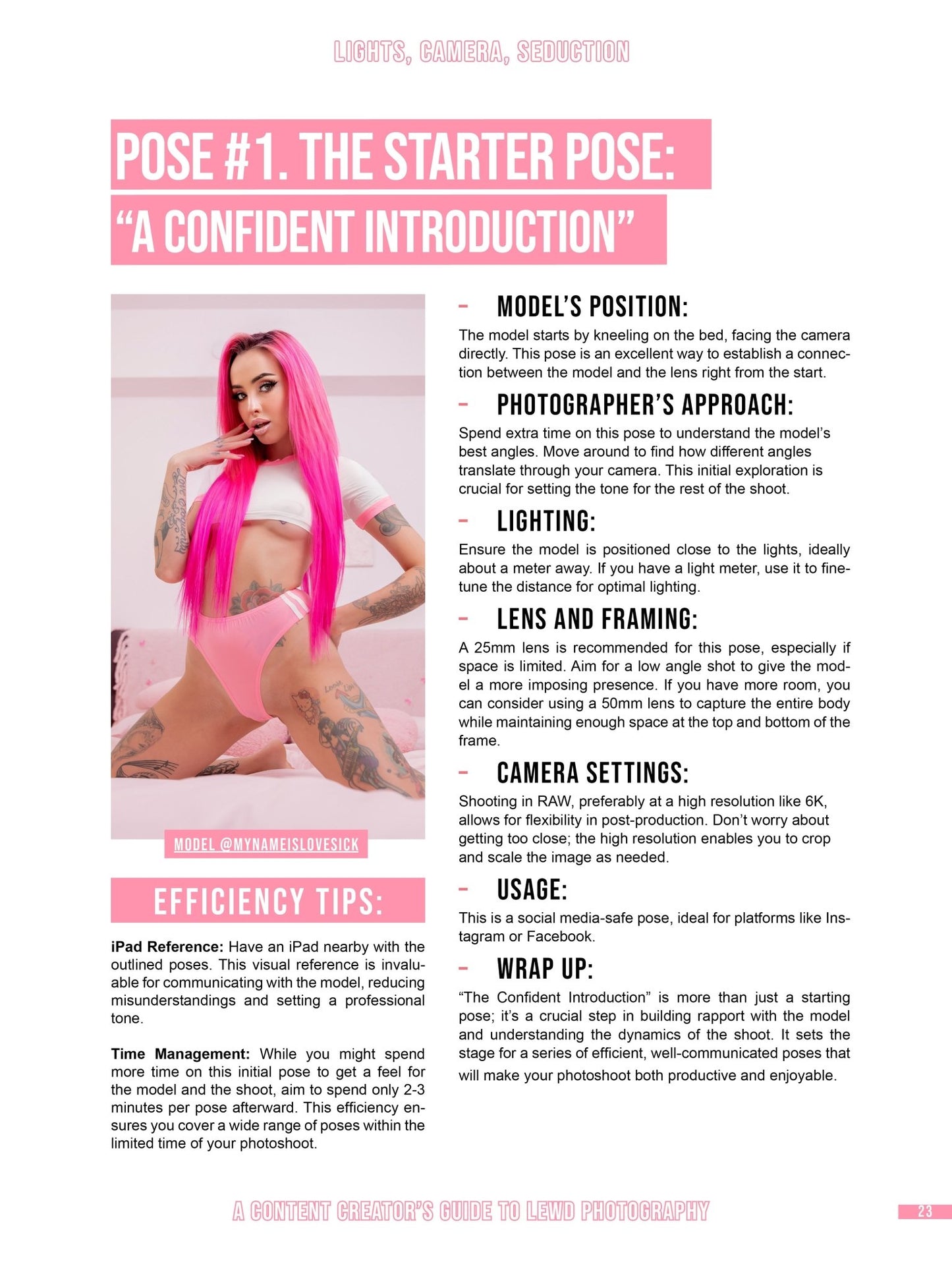 Lights, Camera, Seduction: A Content Creator's Guide to Lewd Photography - Lewd Fashion