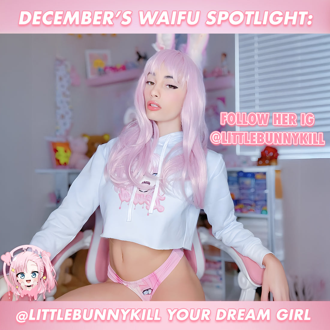 December’s Waifu Spotlight: What Makes @littlebunnykill the Ultimate Waifu?