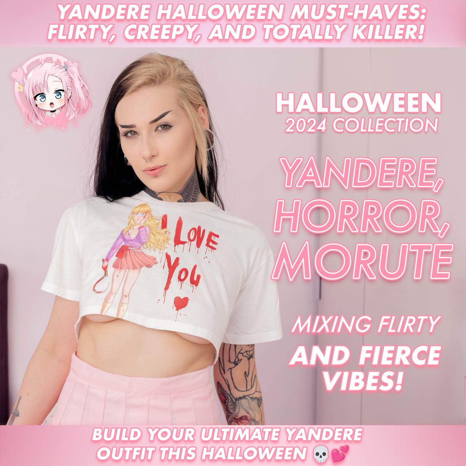 Yandere Halloween Must-Haves: Flirty, Creepy, and Totally Killer! 🎃