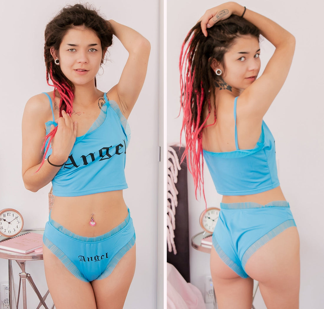 Blue Angel Lingerie Set | LewdFashion