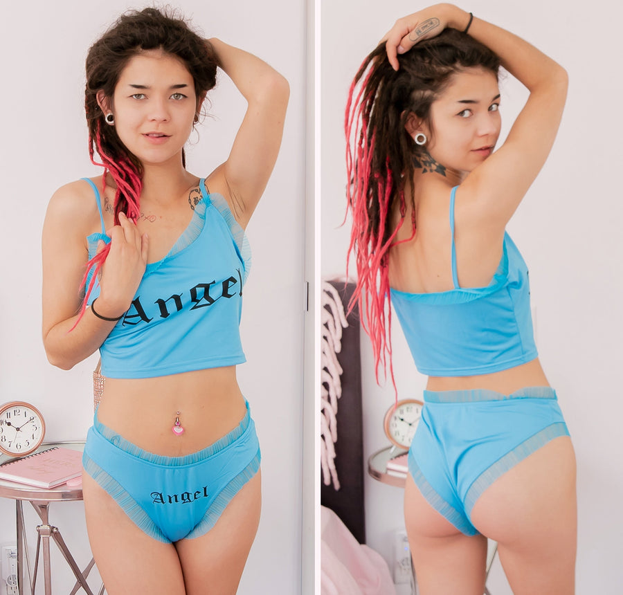 Blue Angel Lingerie Set | LewdFashion