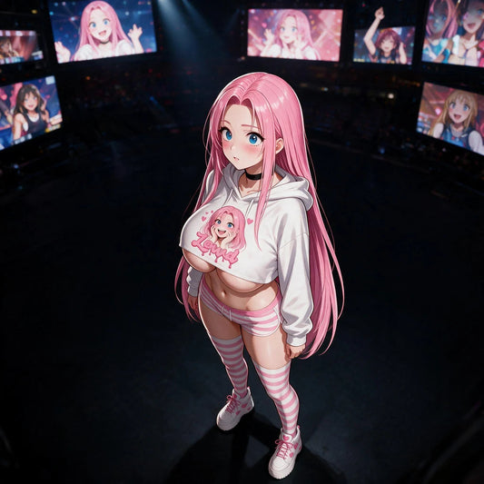 Kura alone in the arena — Clout Queens is live