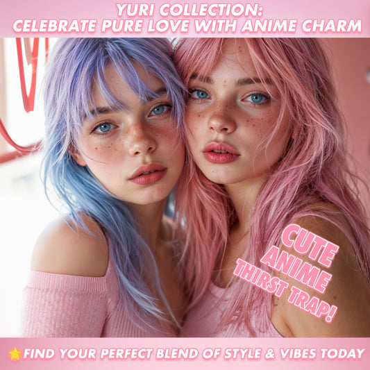 Discover the Yuri Collection: Celebrate Pure Love with Anime Charm 💖 - Lewd Fashion