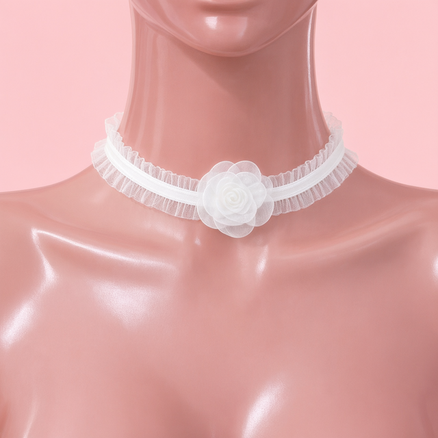 Poison Bloom Lace Choker