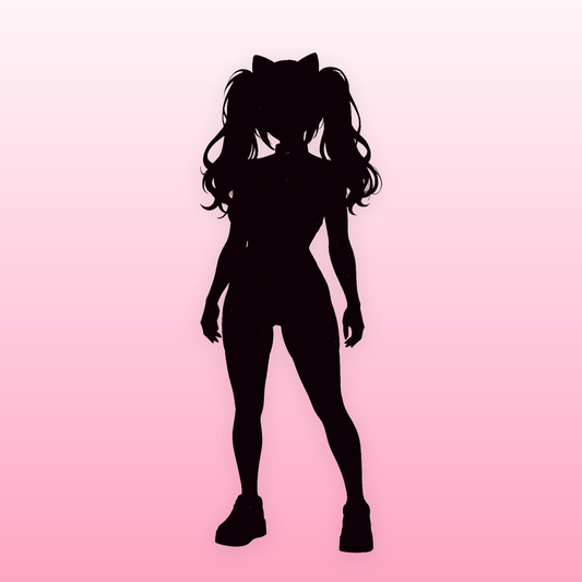 Nami in silhouette — the Chainlink outfit is revealed once you own it