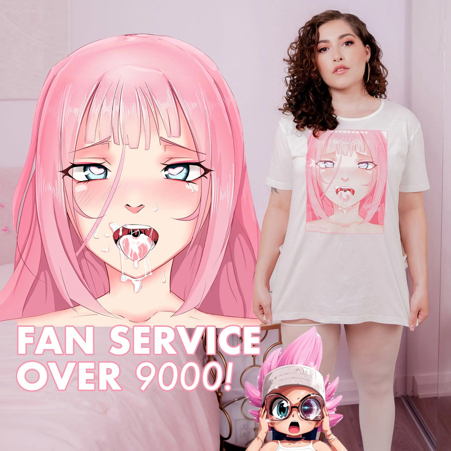 Ahegao Shirt - Lewd Fashion