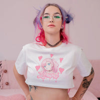 Anime E-girl Crop Top - Lewd Fashion