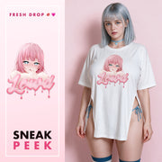 Fan Service Waifu Side Peek Top