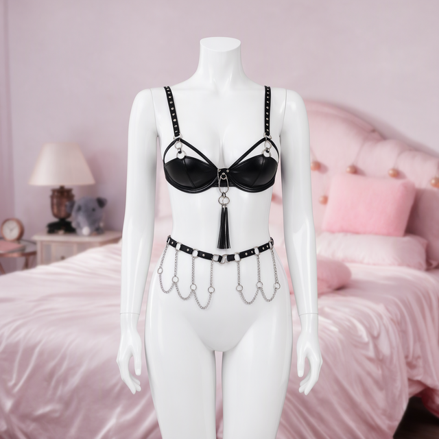 Tassel Tease Bondage Harness Set