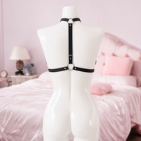 Straight Down chest harness, back view on a mannequin