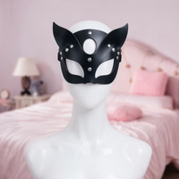Feline Fine mask, front view on a mannequin