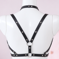 Cross Check chest harness, close-up of the top, back