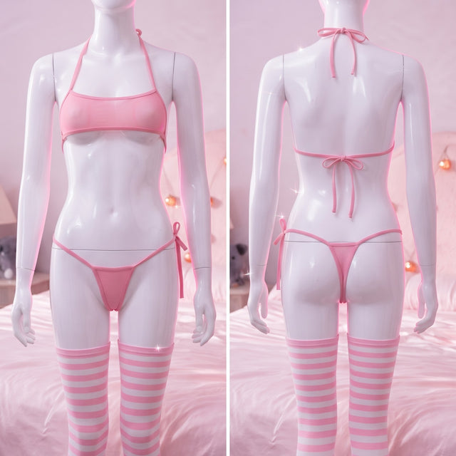 solid micro set · pink
