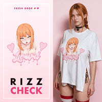 Makima Lewd Side Peek Top, master thumbnail — RIZZ CHECK