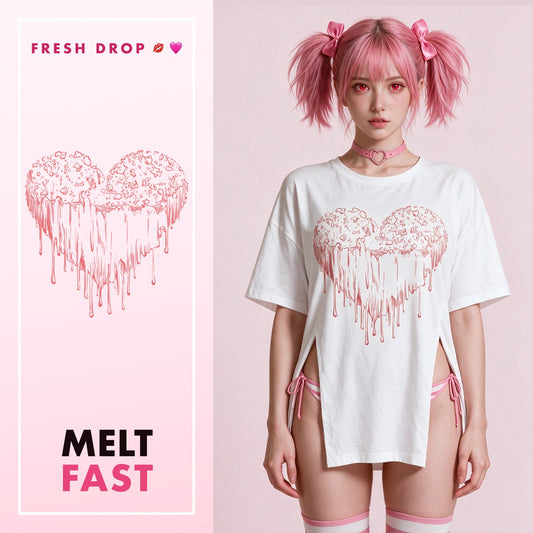 Pastel Goth Heart Side Peek Top, master thumbnail