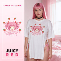 Strawberry Girl Side Peek Top, master thumbnail