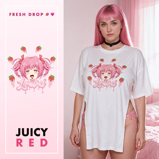 Strawberry Girl Side Peek Top, master thumbnail