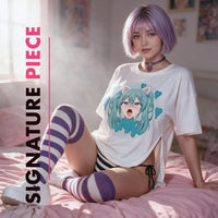 VSCO Catgirl Side Peek Top — Signature Piece