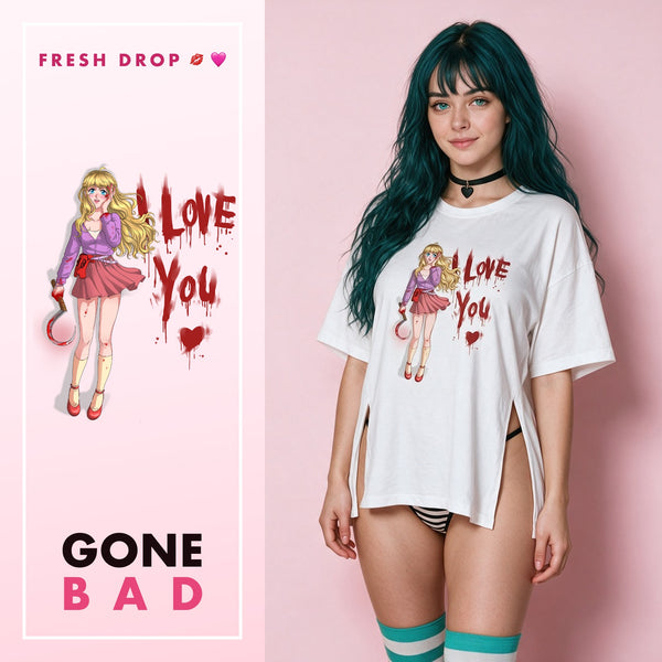 Yandere Confession Side Peek Top, master thumbnail — GONE BAD