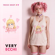 Yandere Crashout Débardeur Dos Nageur Beige