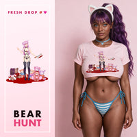 Yandere Playdate Pink Crop Top, master thumbnail