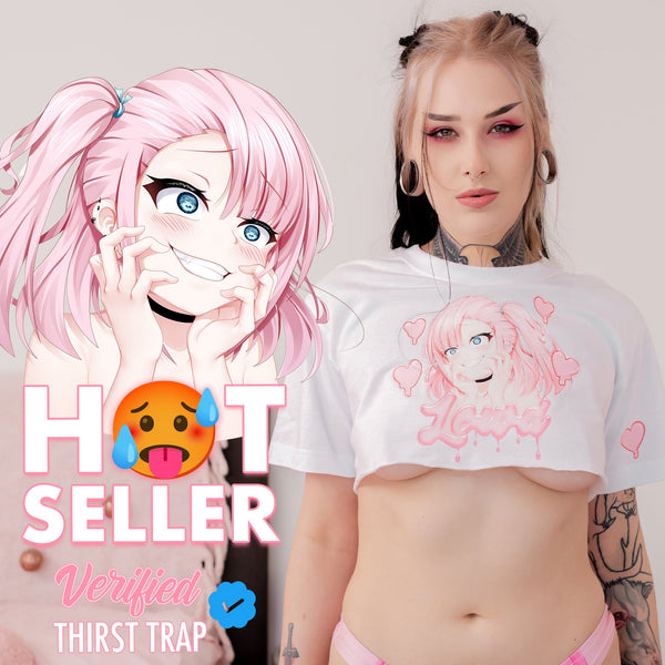 Anime Waifu Crop Top - Lewd Fashion