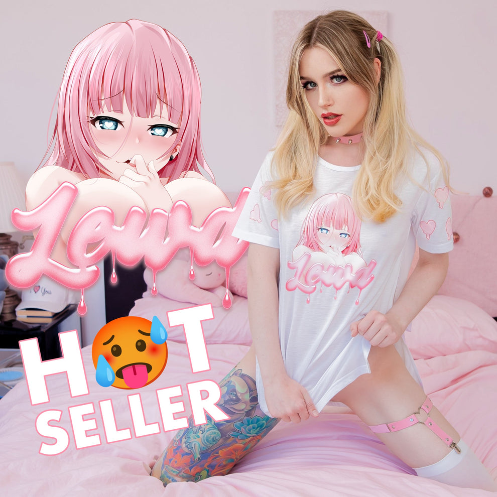 Discover Lewd Fashion's Anime Shirts: The ultimate fusion of fandom and flair! Perfect for cons, OnlyFans, or chilling at home. Shop now for Bunnygirl, Yandere, Makima, and Doujin shirts. Cute, quirky, and irresistibly kawaii! 🌸✨
