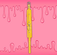 Broken Heart Yellow Cosplay Choker by Lewd Fashion