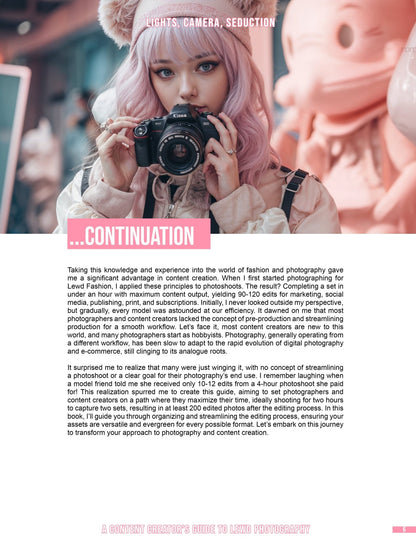 Lights, Camera, Seduction: A Content Creator's Guide to Lewd Photography - Lewd Fashion