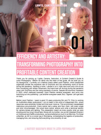 Lights, Camera, Seduction: A Content Creator's Guide to Lewd Photography - Lewd Fashion