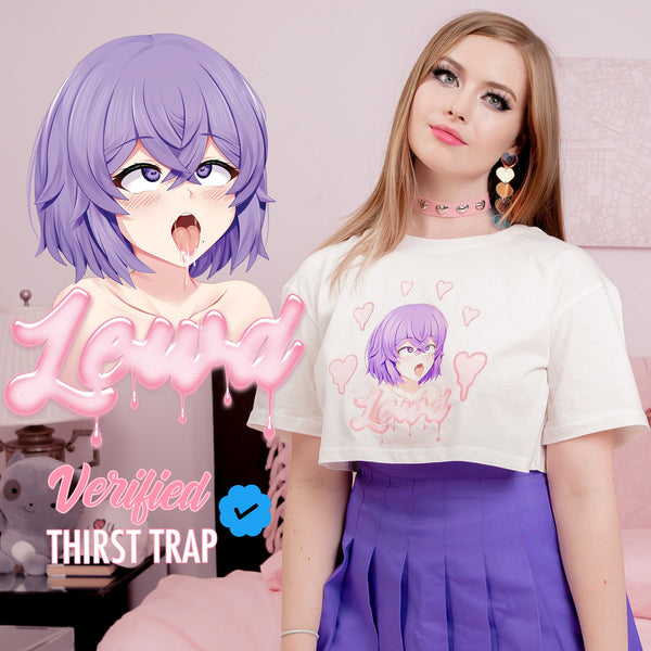 OTAKU GIRL CROP TOP - Lewd Fashion