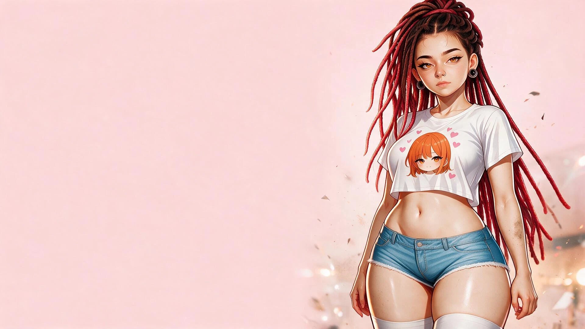 VENUS as TOP GIRL in Clout Queens, awaiting her animated ending